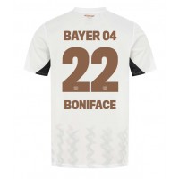 Bayer Leverkusen Victor Boniface #22 Auswärtstrikot 2024-25 Kurzarm